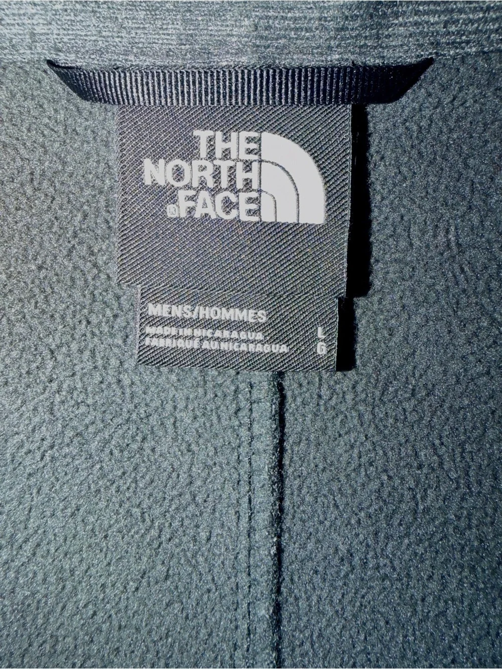 The North Face Apex Bionic 3 Jacket Mens Large Gray Soft Shell Full Zip
